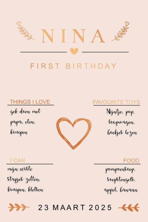 koperfolie-poster-eerste-verjaardag-meisje