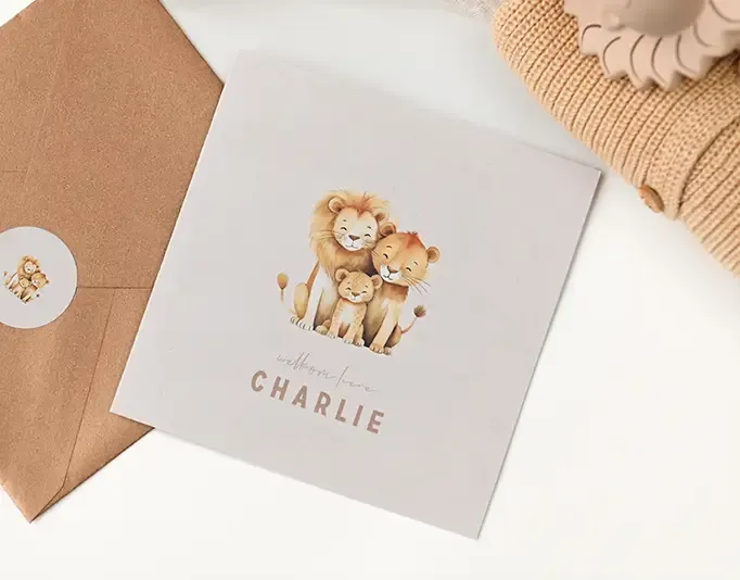 Unisex geboortekaartjes