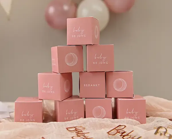 Snoepdoosje babyshower