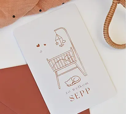 Huisdieren geboortekaartjes