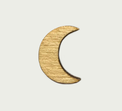houten maan